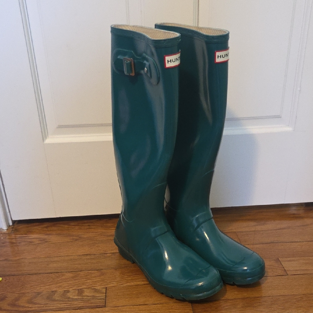 Hunter Rain Boots - Green